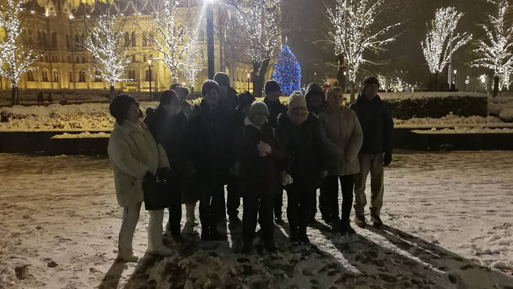 Adventi kirnduls Budapesten